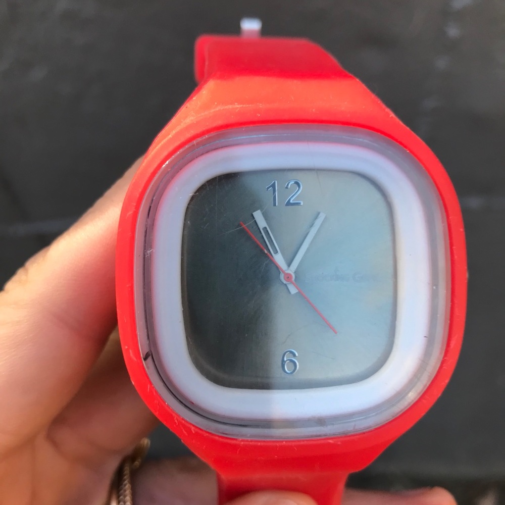 Unisex Shocking Goat Silicone Watch.